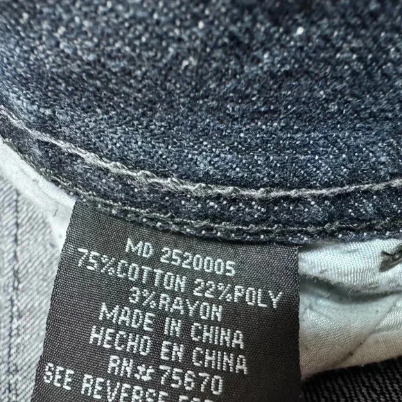 Michael Brandon Jeans Blue Straight Pockets Men’s Size 36x30 - Picture 12 of 12